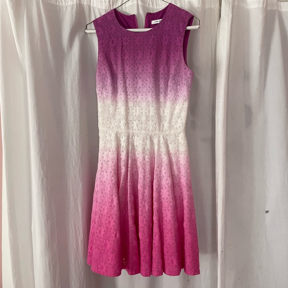 Diane Von Furstenberg Pink Ombré Dress